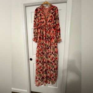 Long sleeve maxi dress